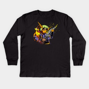 Orb Hunters Kids Long Sleeve T-Shirt